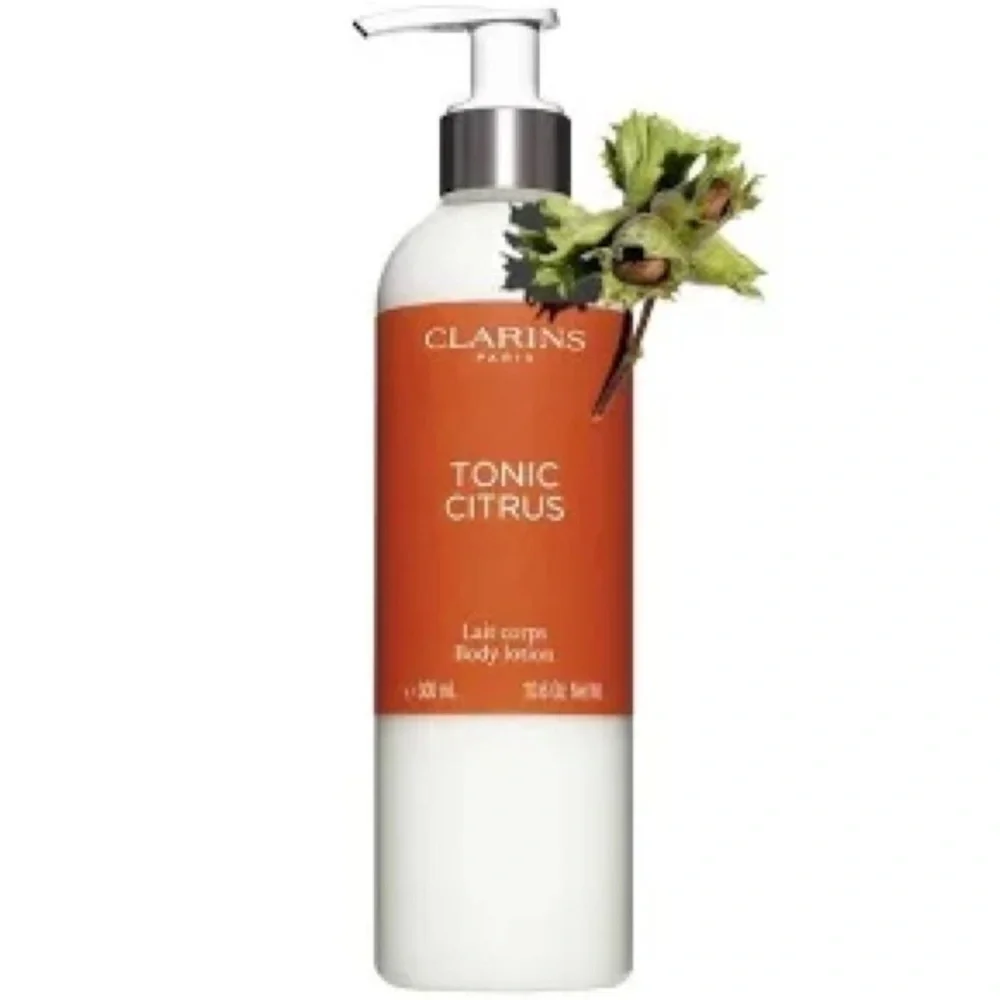 🍊 Clarins Tonic Citrus Body Lotion – 10 oz / 300 mL | Brand New